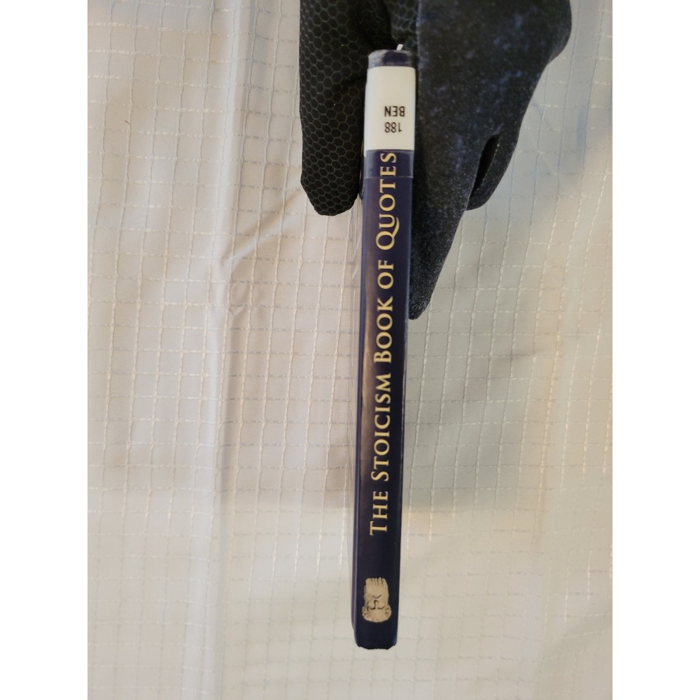 The Stoicism Book of Quotes Nick Benas Kortney Yasenka 2023 Stoic Philos - Picture 3 of 7